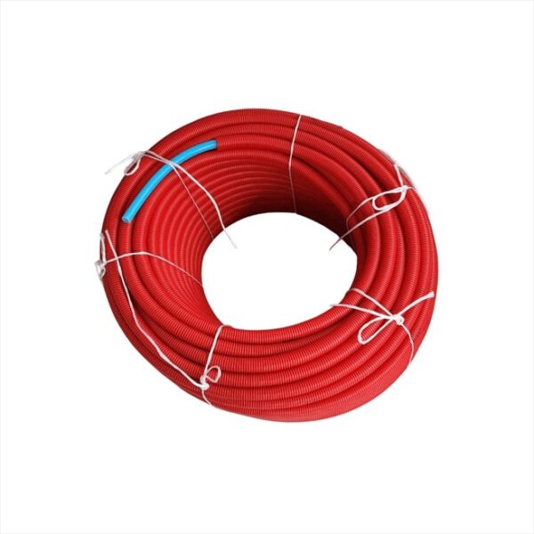 Kalde Kılıflı Boru -Oksijen Bariyerli -PE-RT Ø16x2-100mt-Kırmızı