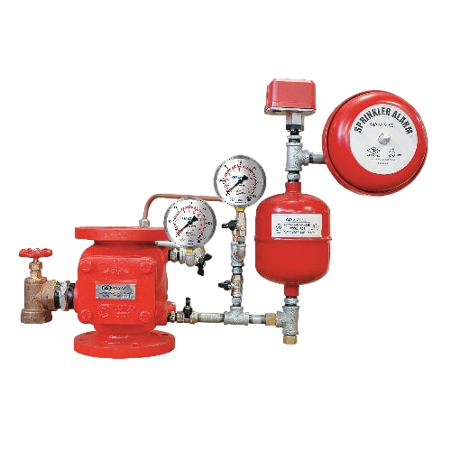 AYVAZ ISLAK ALARM VANA SETİ DN 80"