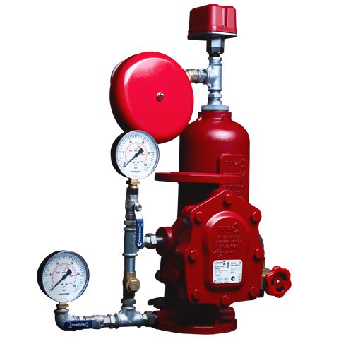 DUYAR ISLAK ALARM VANA SETİ DN 200"